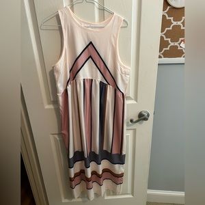 Boutique peplum style maxi dress women’s extra large (XL)